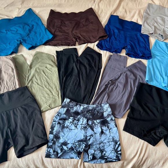 Women’s Small Athletic Shorts Pants Collection - Multiple Colors and styles